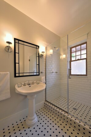 Shower, hair dryer