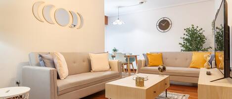 Smart TV, books, music library