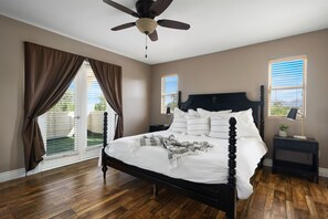 4 bedrooms, travel cot, free WiFi, bed sheets