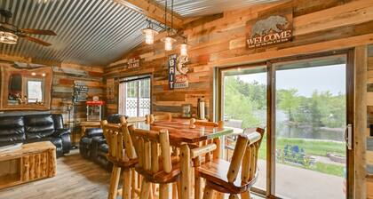 Lakeside Cabin w/ Fire Pit: Near Pine Point Park!