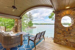 Unclassified image, 4 of 45, button - Waterfront Escape on Blue Ridge Lake w/ Dock! (Morganton)