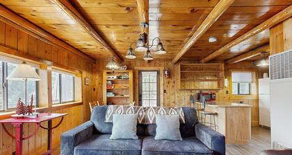 Waterfront cabin on Vallecito Lake with WiFi, large deck, & lake views