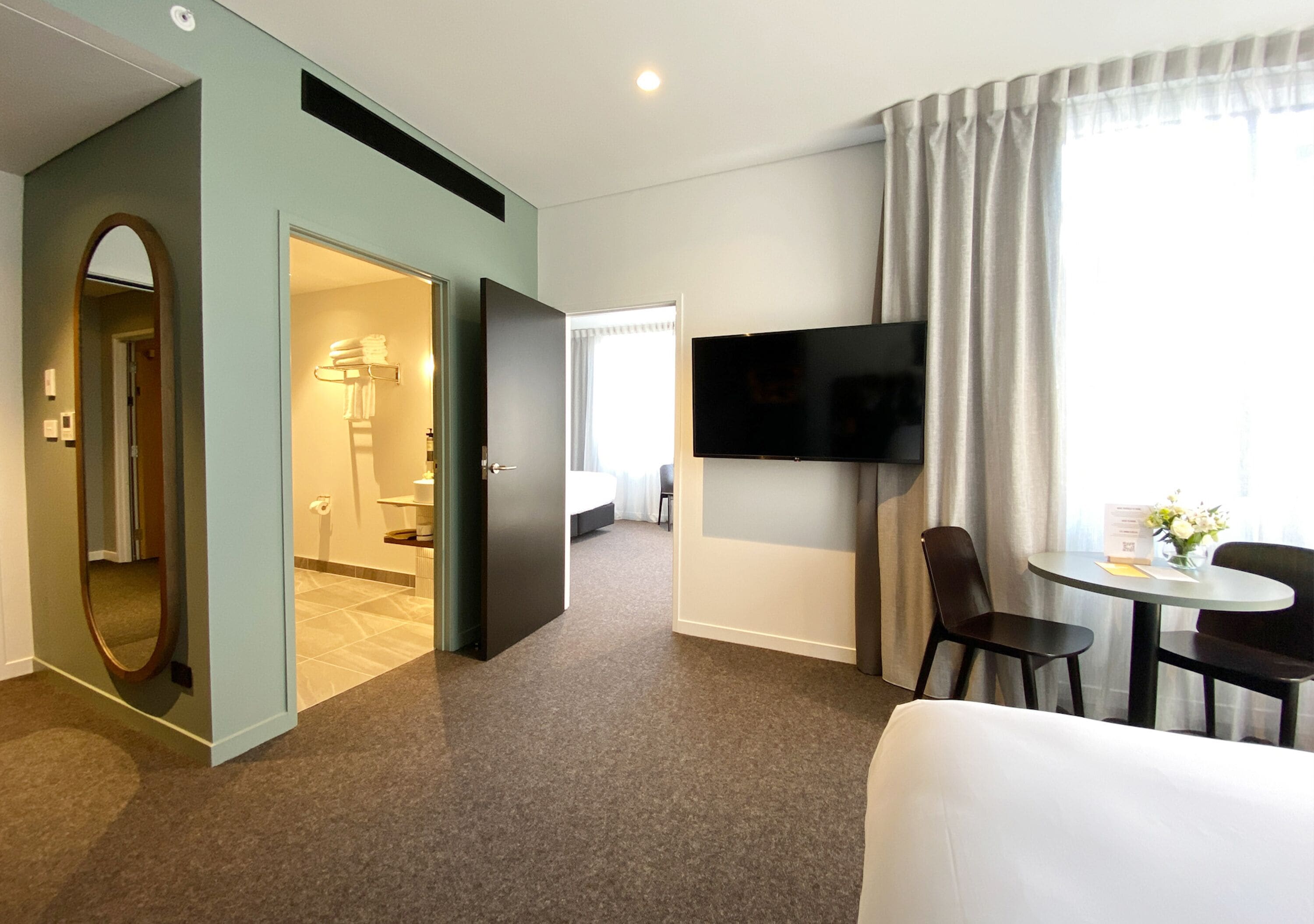 in-room safe, desk, soundproofing, iron/ironing board