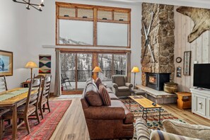 Unclassified image, 4 of 49, button - True Ski In/Out w/Slope Views-Heated Pool-HotTub-Gym-GRILL-W/D in Unit-Decks-Just Remodeled (Steamboat Springs)