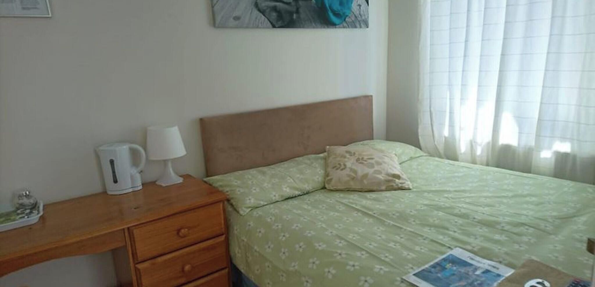 1 bedroom, iron/ironing board, Internet, bed sheets