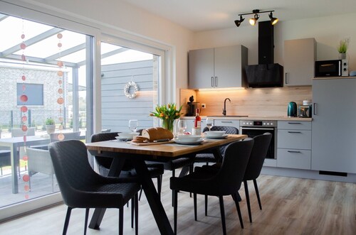 Ferienwohnung Sonnenwinkel am Harkebrügger See mit Sauna