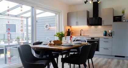 Ferienwohnung Sonnenwinkel am Harkebrügger See mit Sauna