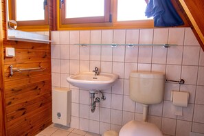 Shower, toilet paper