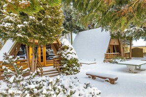 Terrace/patio - Finnhütte 2 - Finnhütten in Freest (Kröslin)