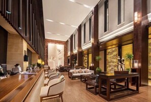 Lobby - Ssaw Boutique Hotel Xiaoshan City Center (Hangzhou)