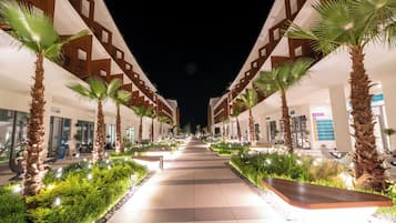 Front of property - evening/night