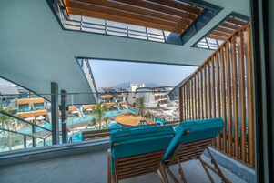 Pemandangan balkon