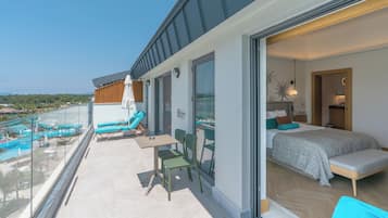 Private Family Suite Via Pool | View from room