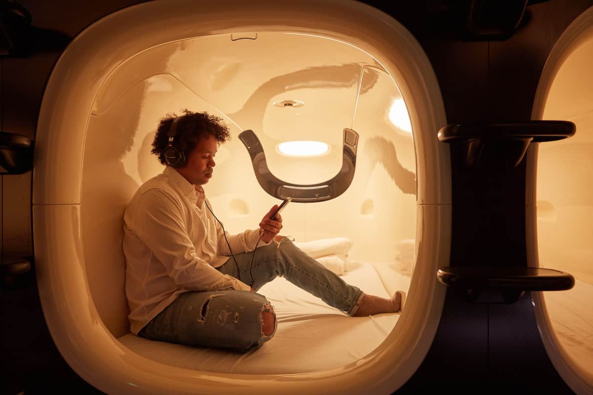 Kabin Ekonomi, hanya laki-laki, Bebas Asap Rokok | 1 kamar tidur, Wi-Fi gratis, dan seprai linen