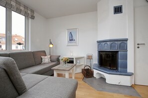 تلفزيون، مدفأة، ستيريو