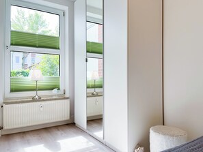 Blick von der Unterkunft