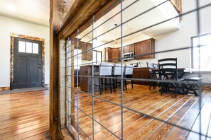 Interior - Great Views, Unique Modern Rustic Cabin near Terry Peak w/ Hot Tub, Open Plan (Lead)