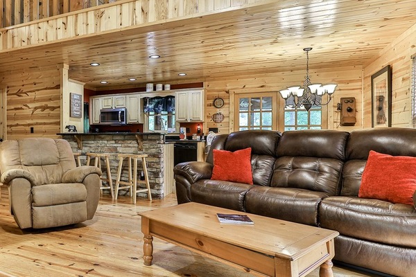 Kamin, Tischfußball, Bücher