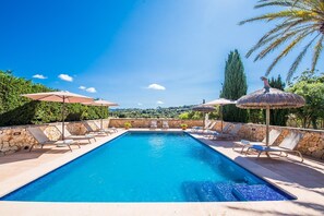 Pool - Country house in Mallorca Cas Cuni with pool (Felanitx)