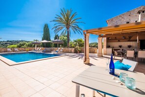 Pool - Country house in Mallorca Cas Cuni with pool (Felanitx)