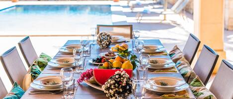 Udendørs spisemuligheder