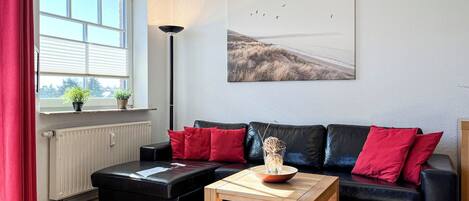 TV, books, stereo