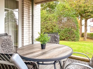 Outdoor dining - Dünenblick Wohnung 20 (Ostseebad Boltenhagen)