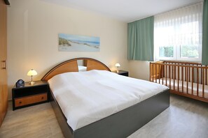 1 Schlafzimmer, Reisekinderbett, kostenloses WLAN
