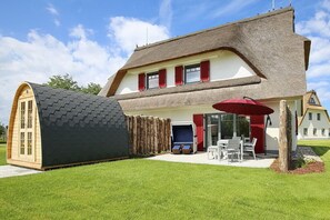 Outdoor dining - Reethaus Am Mariannenweg 15a (Boltenhagen)