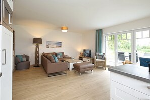 Blick von der Unterkunft