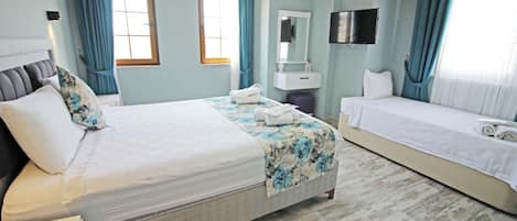Deluxe Room, Sea View | Egyptian cotton sheets, premium bedding, free cribs/infant beds