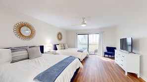 3 chambres, fer et planche à repasser, Wi-Fi, draps fournis