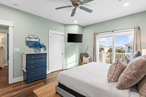 3 sovrum, skrivbord, strykjärn/strykbräda och gratis wi-fi