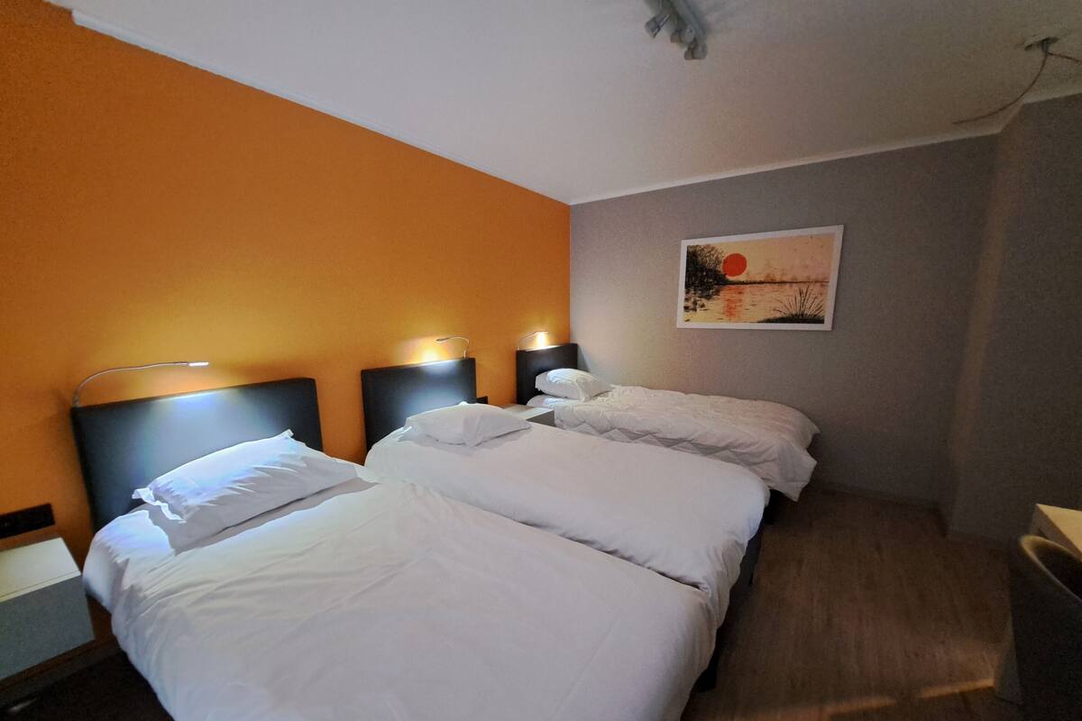 Suite Keluarga, ensuite, pemandangan kebun
