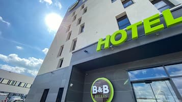 Fassade der Unterkunft