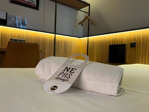 Desk, iron/ironing board, free WiFi, bed sheets