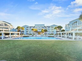 Una piscina climatizada
