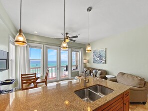 Condo, 1 Bedroom | Private kitchen | Microwave, dining tables - Leeward I - 7 1 Bedroom Condo by RedAwning (Santa Rosa Beach)
