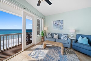 Condo, 1 Bedroom | Living area | TV - Leeward I - 7 1 Bedroom Condo by RedAwning (Santa Rosa Beach)