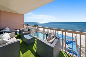 Condo, 3 Bedrooms | Balcony view - Sea-horsey 3 Bedroom Condo by RedAwning (Panama City Beach)