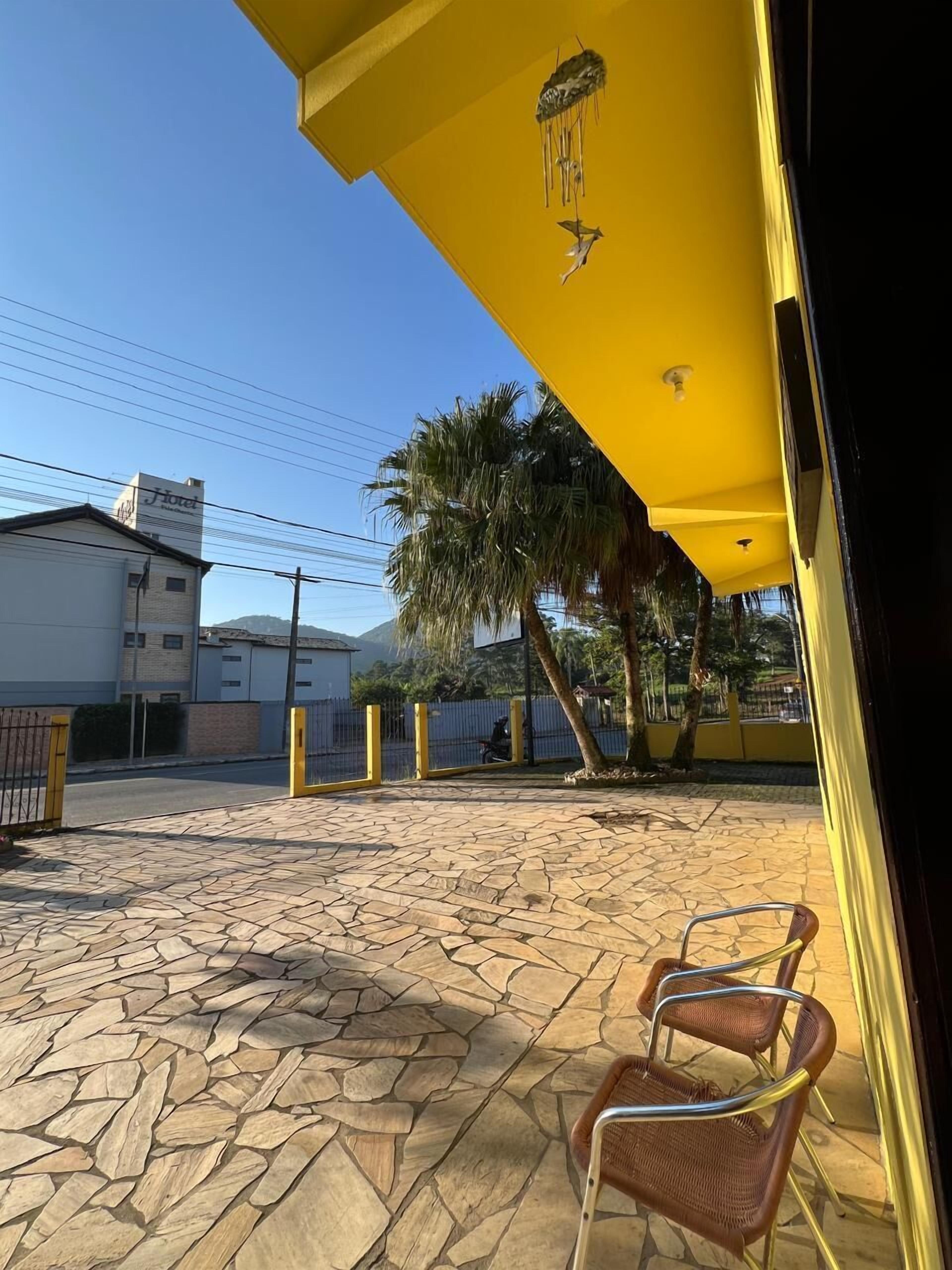 Fassade der Unterkunft