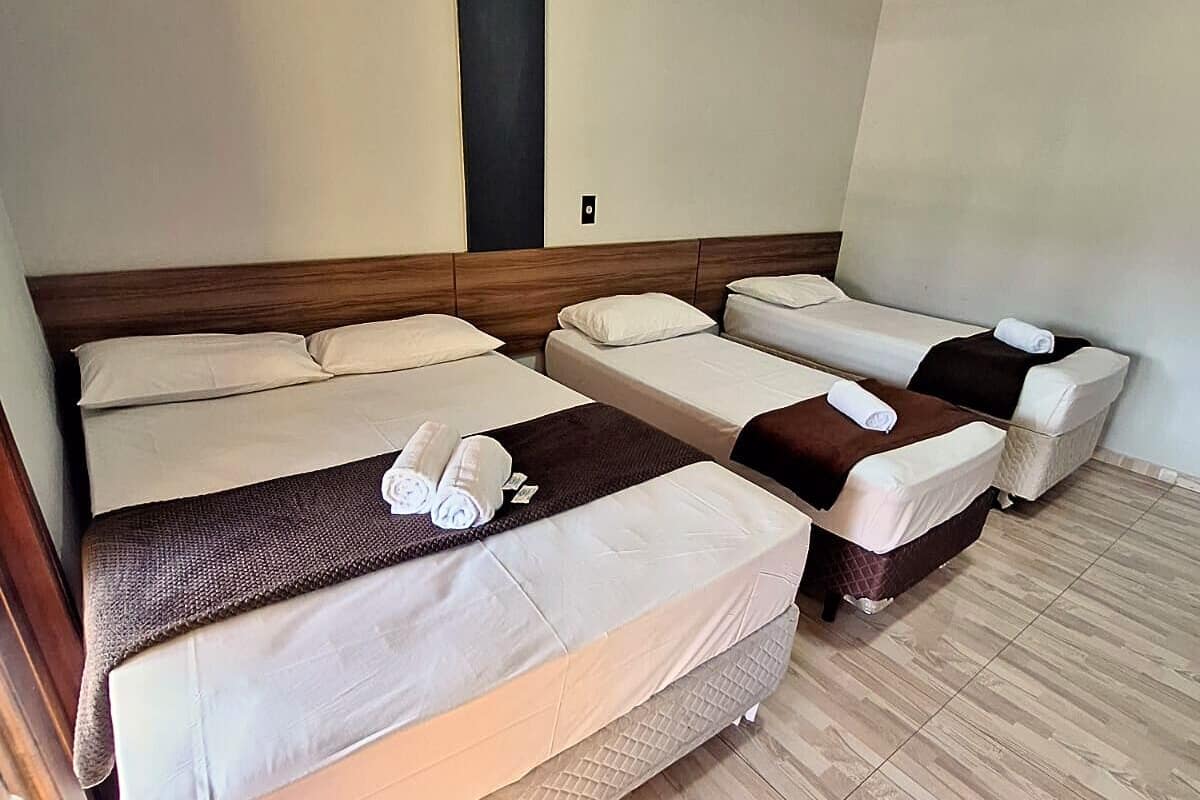 Chambre quadruple supérieure | Minibar, accÚs au Wi-Fi (inclus)