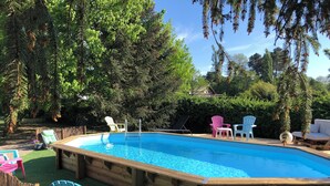 屋外プール、温水プール