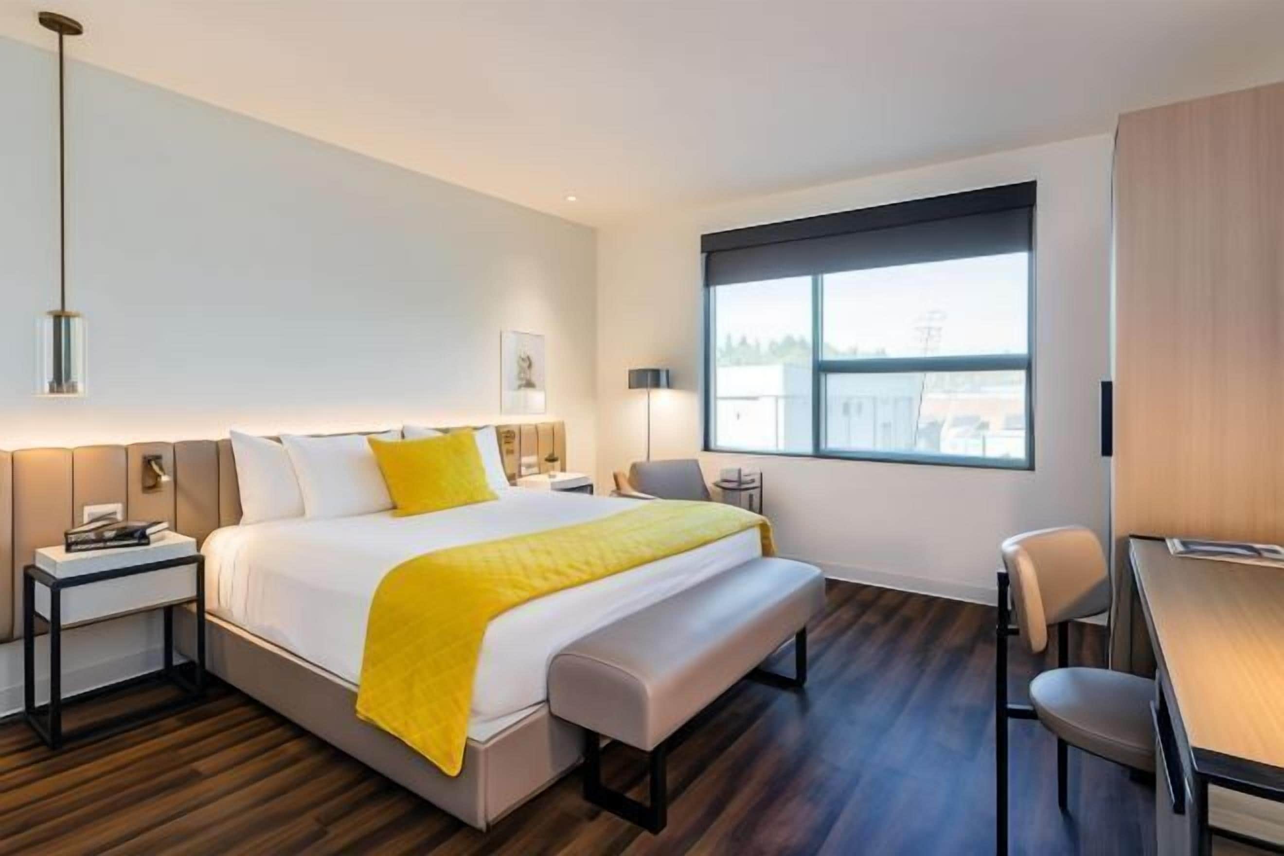 Bettwäsche aus ägyptischer Baumwolle, hochwertige Bettwaren, Zimmersafe