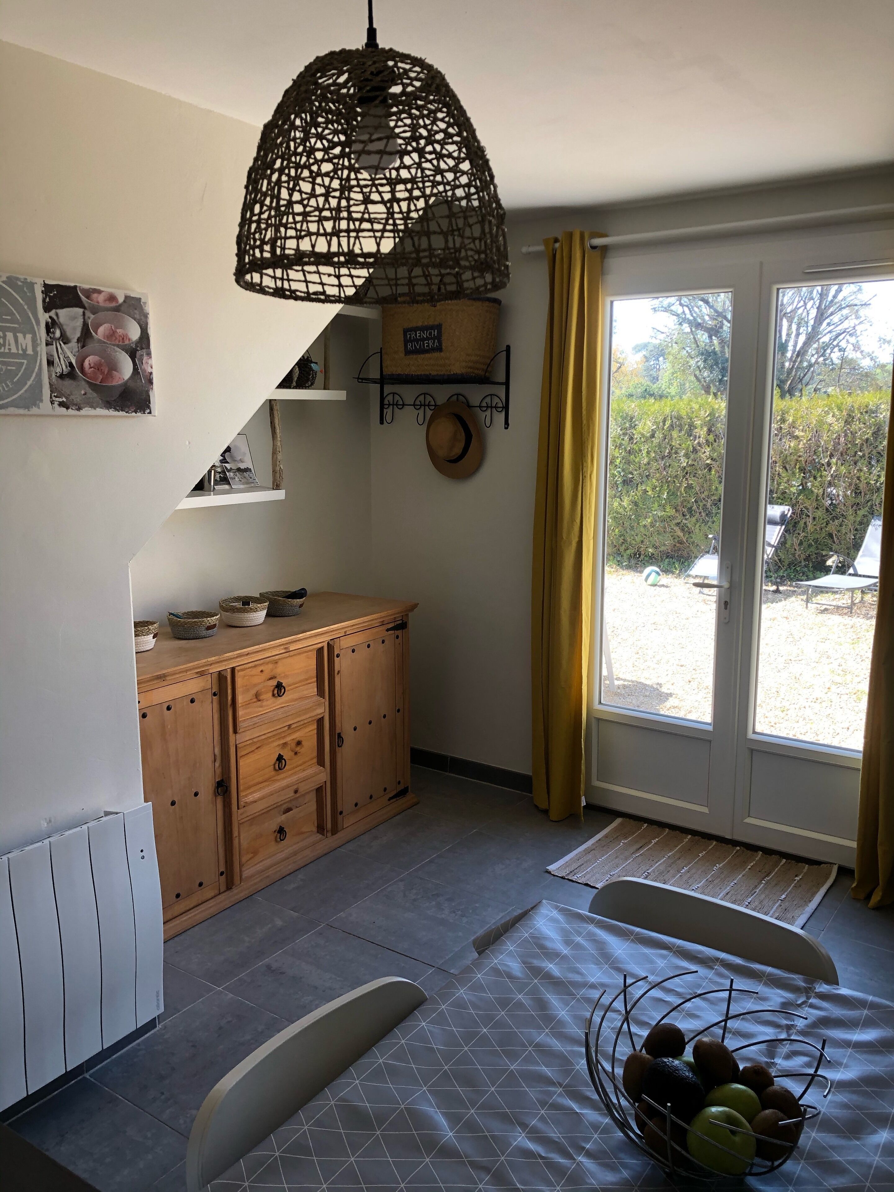 Blick von der Unterkunft