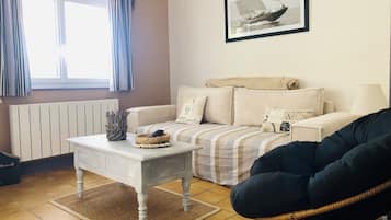 Smart-TV, DVD-Player, Bücher, Videothek