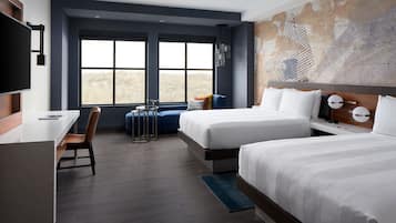 Ropa de cama de alta calidad y escritorio