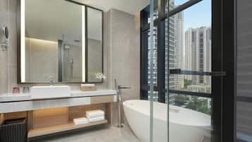 Suite, 2 Bedrooms | In-room safe, desk, laptop workspace, soundproofing