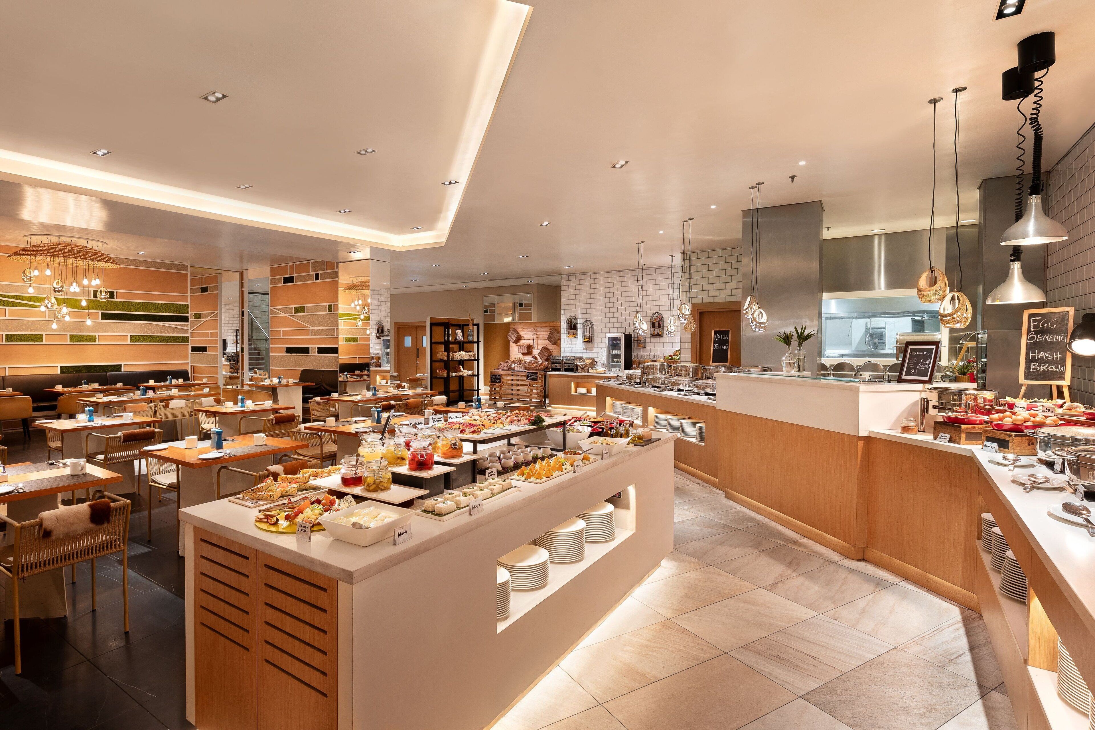 daily buffet breakfast (ngn 13500 per person)