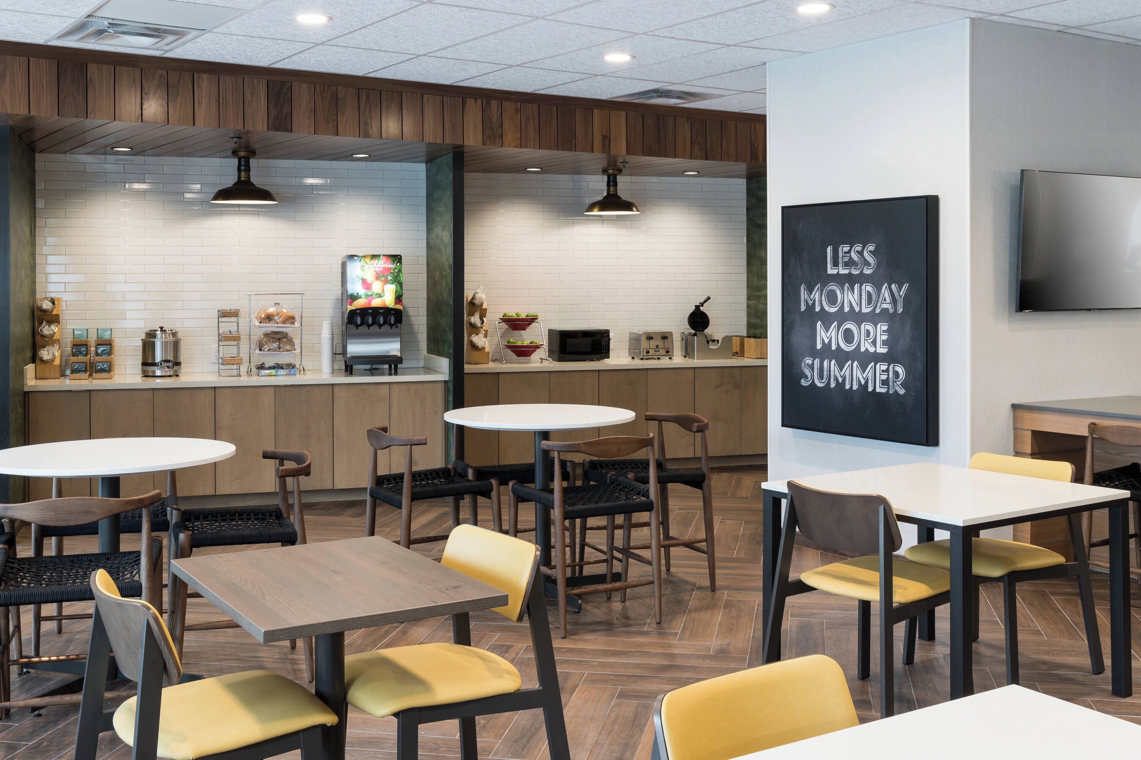 free daily continental breakfast